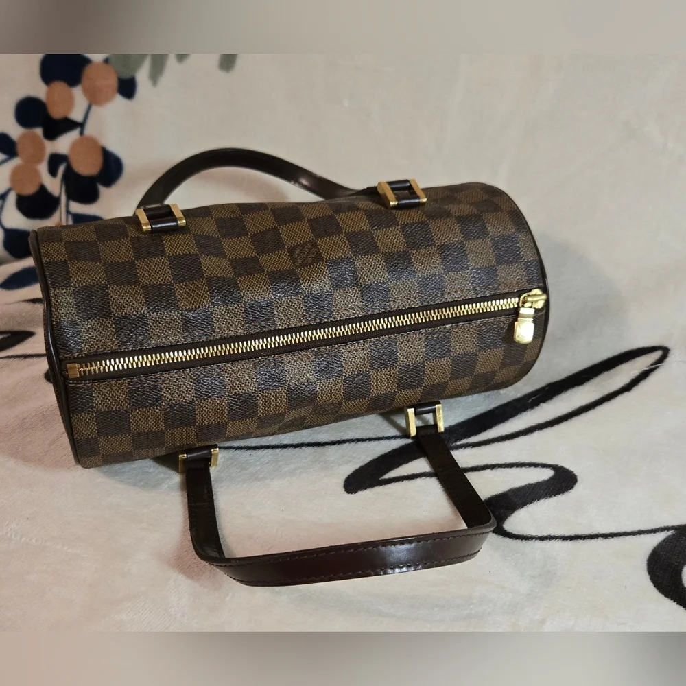 💯 Authentic Damier Ebene Papillon 26 - Picture 10 of 15
